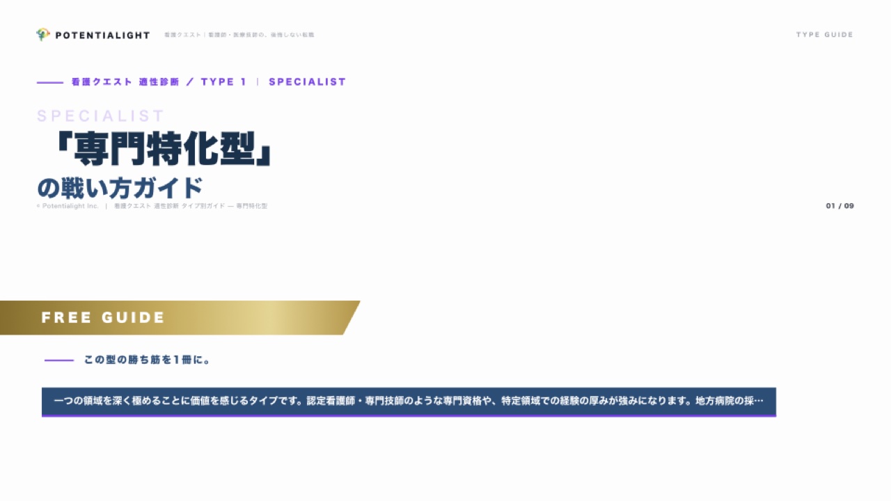 「専門特化型」の戦い方ガイド 表紙